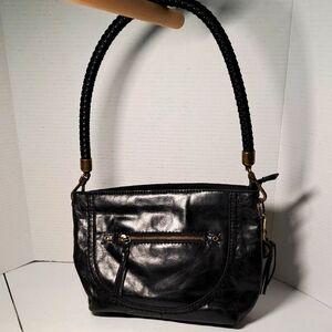 The Sak Indio Black Leather Handbag